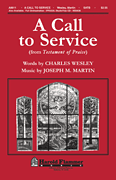 A Call to Service Instrumental Parts choral sheet music cover